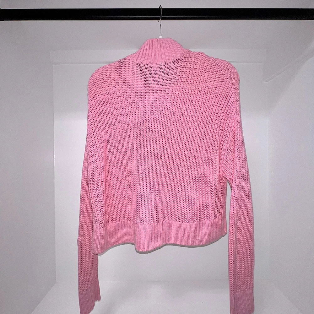 H&M Light Pink Turtle Neck Sweater - Picture 2 of 4